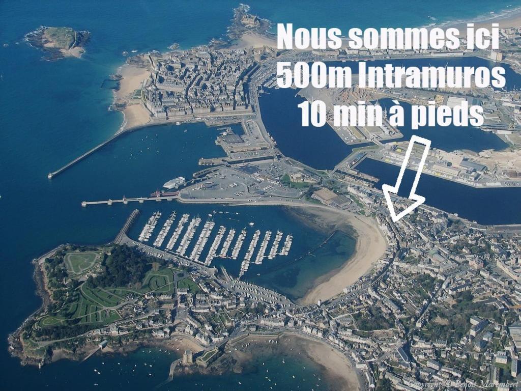 L'Atelier - Plage A 50M Et Remparts A 500M Сен-Мало Экстерьер фото